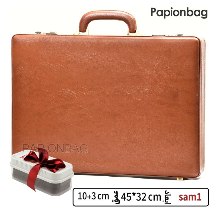 کیف سامسونت چرم مدل sam1 (آکاردئونی یا ریگلاژی) + واکس رایگان - تصویر 3