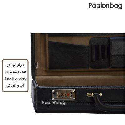 لبه های درهم رونده کیف سامسونت لپ تاپ مدل sam2 (آکاردئونی)+ واکس رایگان