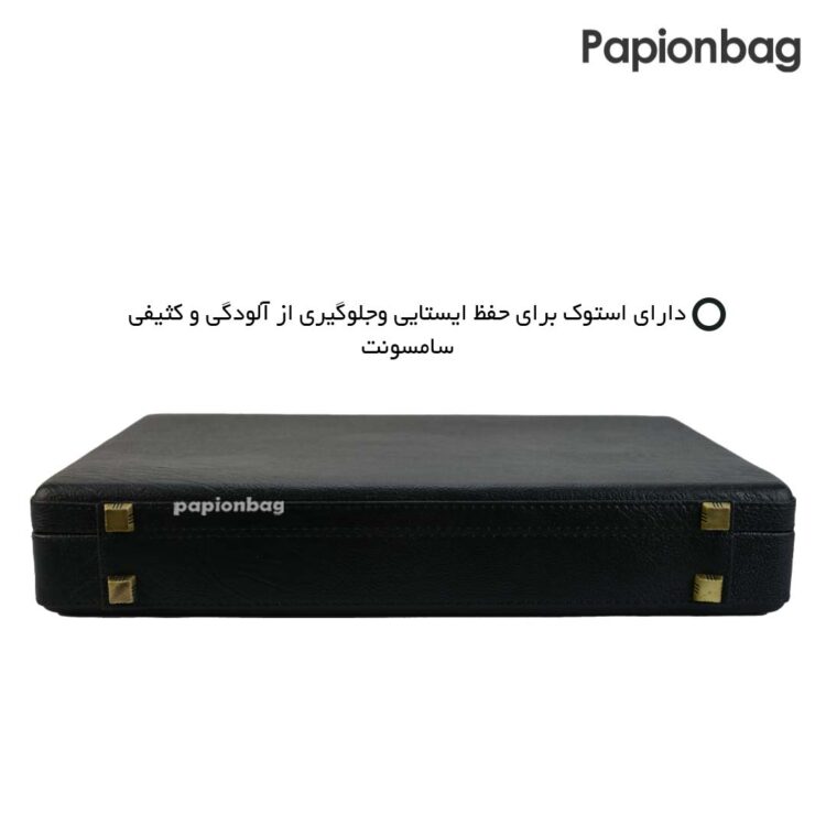 کیف سامسونت چرم مدل sam3 (پرشین)+ واکس رایگان - تصویر 11