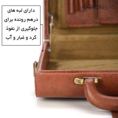 کیف های سامیونت چرمی مدل sam5 با لبه های درهم رونده
