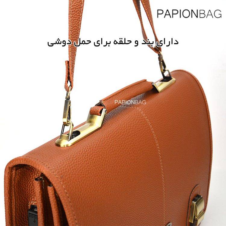 کیف اداری دانشجویی چرم مصنوعی اعلا مدل 92 - تصویر 14