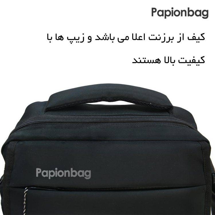 کیف دوشی لپ تاپ برزنتی کاترپیلار (جنس اعلا) کد 124 - تصویر 9