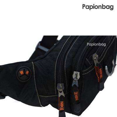 کیف کمری مردانه اسپرت برزنتی (جنس اعلا) کد8 4 زیپ درست در کیف کمری