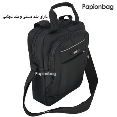 نمای جلوی کیف دوشی برزنتی mendoza(دارای سه سایز) کد202