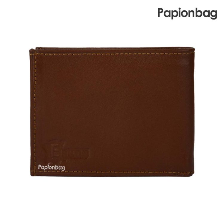کیف پول جیبی طرح طبیعی برند ERKON کد273( مشکی-عسلی- قهوه ای) - تصویر 6