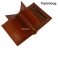 کیف پول کتابی چرم طبیعی پولو کد283 (مشکی- عسلی) - تصویر 8