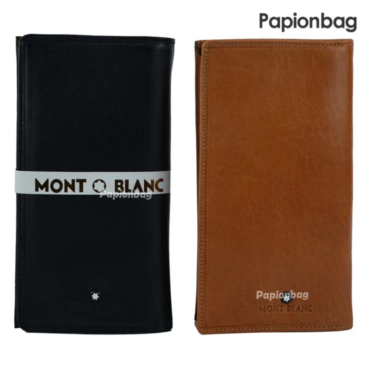 کیف پول کتی چرم مردانه مونت بلانک MONT BLANC کد396 - تصویر 2