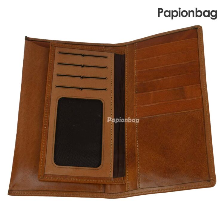 کیف پول کتی چرم مردانه مونت بلانک MONT BLANC کد396 - تصویر 3