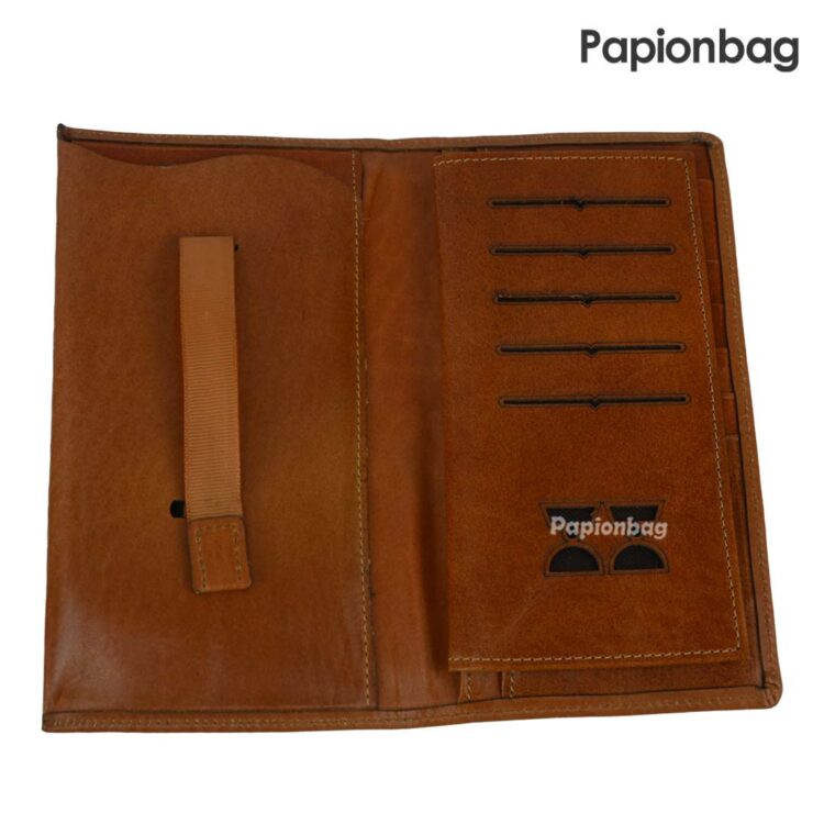 کیف پول کتی چرم مردانه مونت بلانک MONT BLANC کد396 - تصویر 4