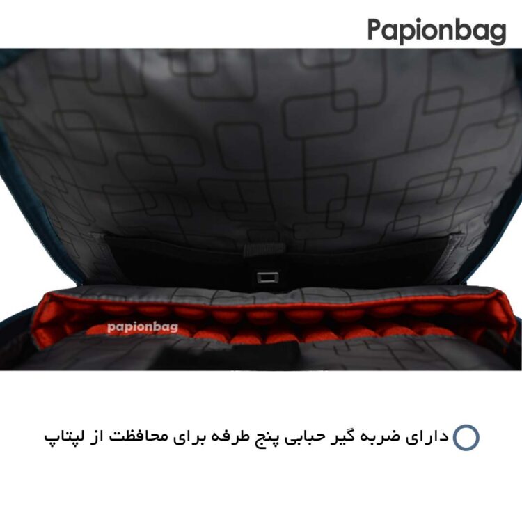 کوله پشتی لپ تاپ وارداتی اعلا تیرول Tiroll کد446 - تصویر 18