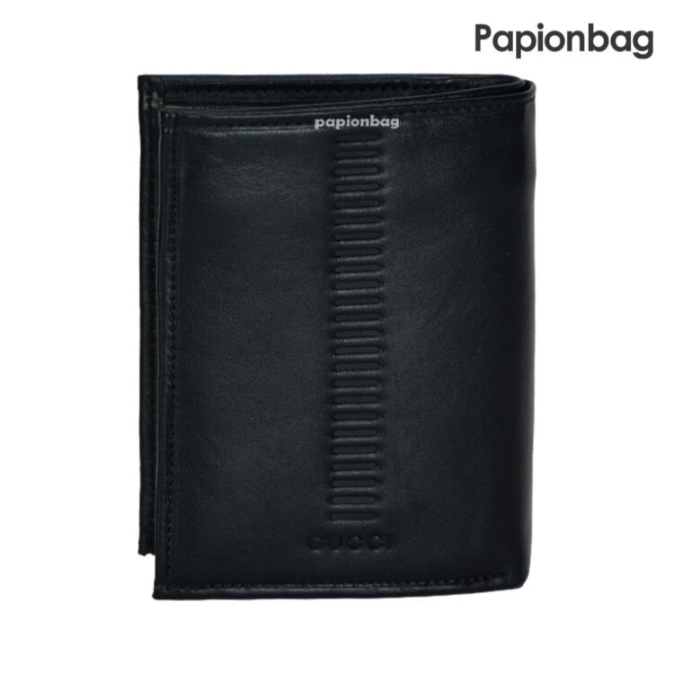 کیف پول مردانه چرم طبیعی گوچی کد663 - تصویر 4