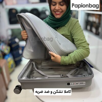 چمدان بزرگ مسافرتی نشکن سومیت summit کد650 1 مقاومت چمدان سومیت در برابر ضربه کد 650