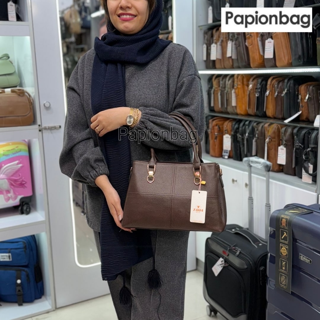 Beautiful women's 2-function bag697 (2) کیف کد 697 به صورت دستی