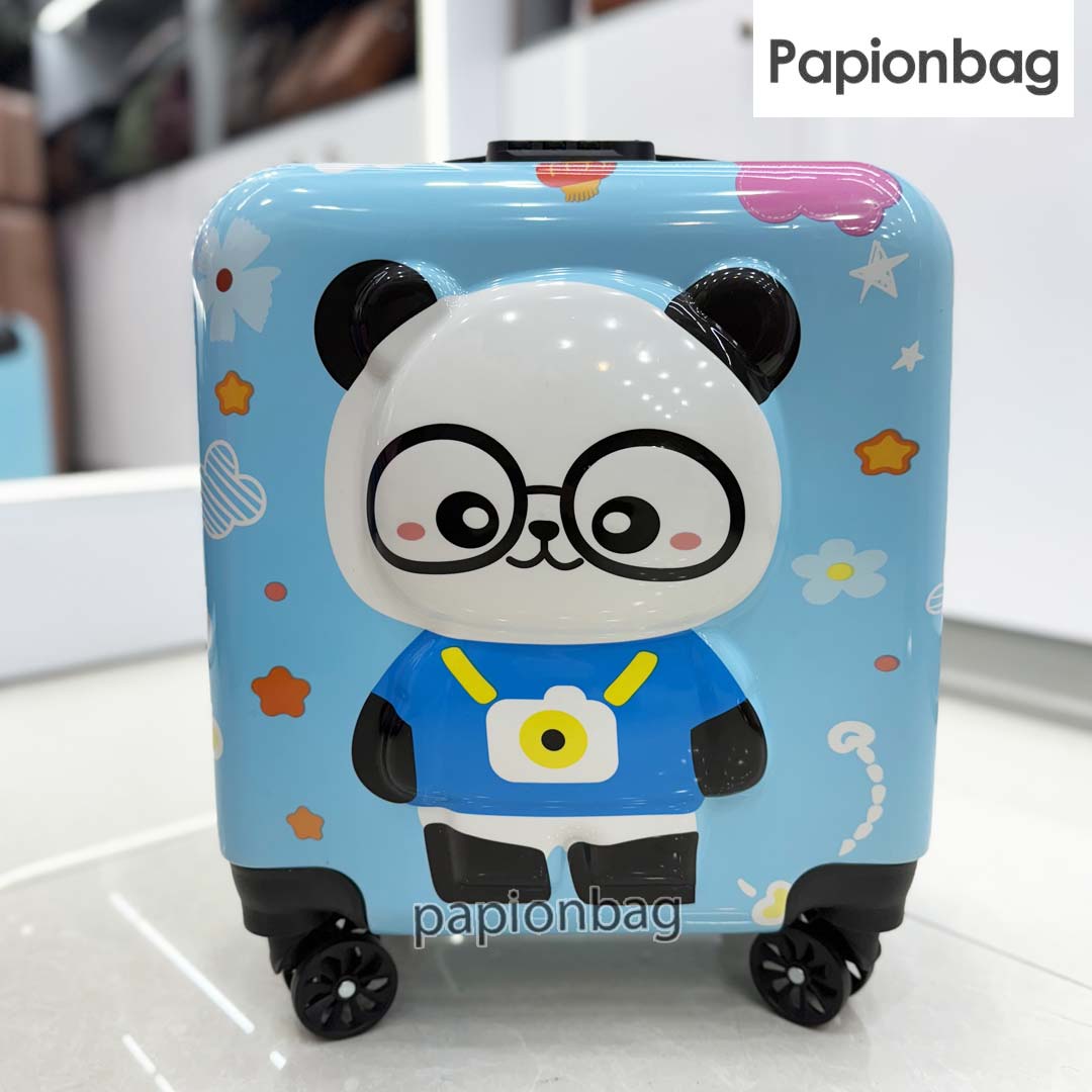 Panda design childrens suitcase760 6