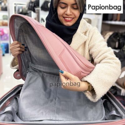 کیف دستی آرایشی مسافرتی نشکن مونزا monza کد789 1 مقاومت چمدان مونزا در برابر ضربه کد 789