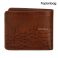 کیف پول مردانه چرم طبیعی با جعبه چوبی کادویی کد846 - تصویر 4
