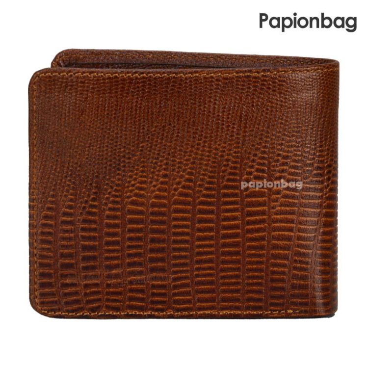 کیف پول مردانه چرم طبیعی با جعبه چوبی کادویی کد846 - تصویر 4