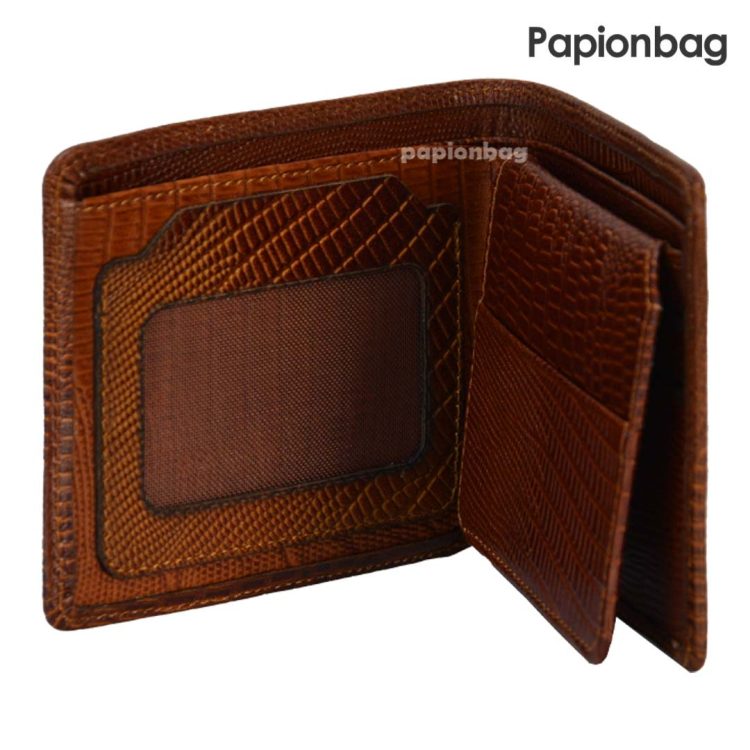 کیف پول مردانه چرم طبیعی با جعبه چوبی کادویی کد846 - تصویر 5