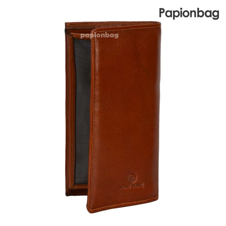 کیف پول چرم طبیعی اعلاء برند مونت بلانک(Mont Blanc) کد853 - تصویر 5