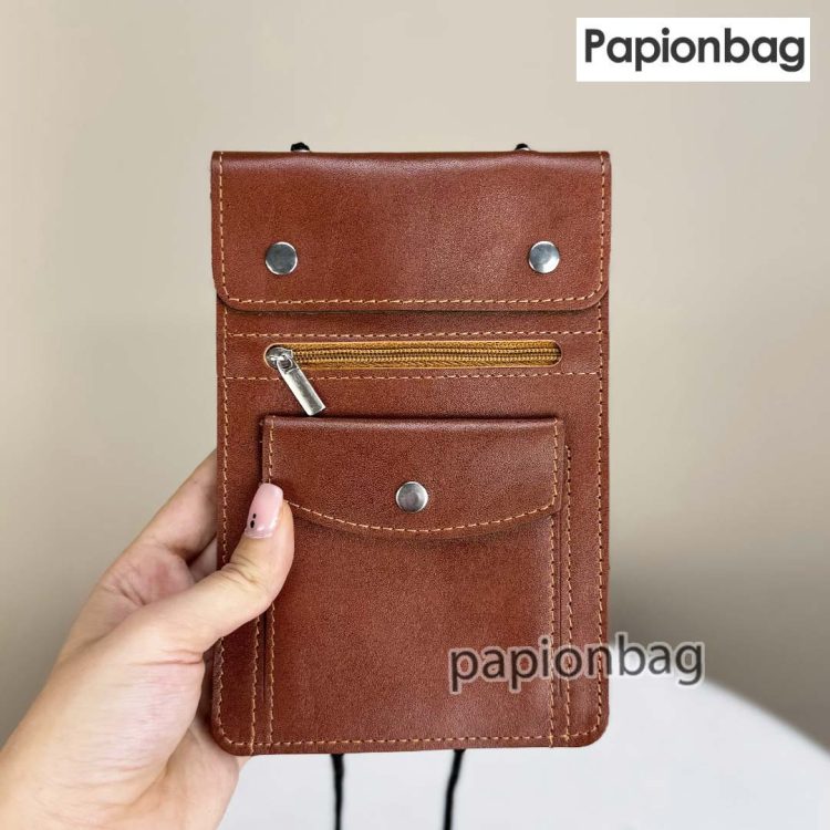 کیف پاسپورتی گردنی چرم طبیعی اعلاء کد993 - تصویر 9