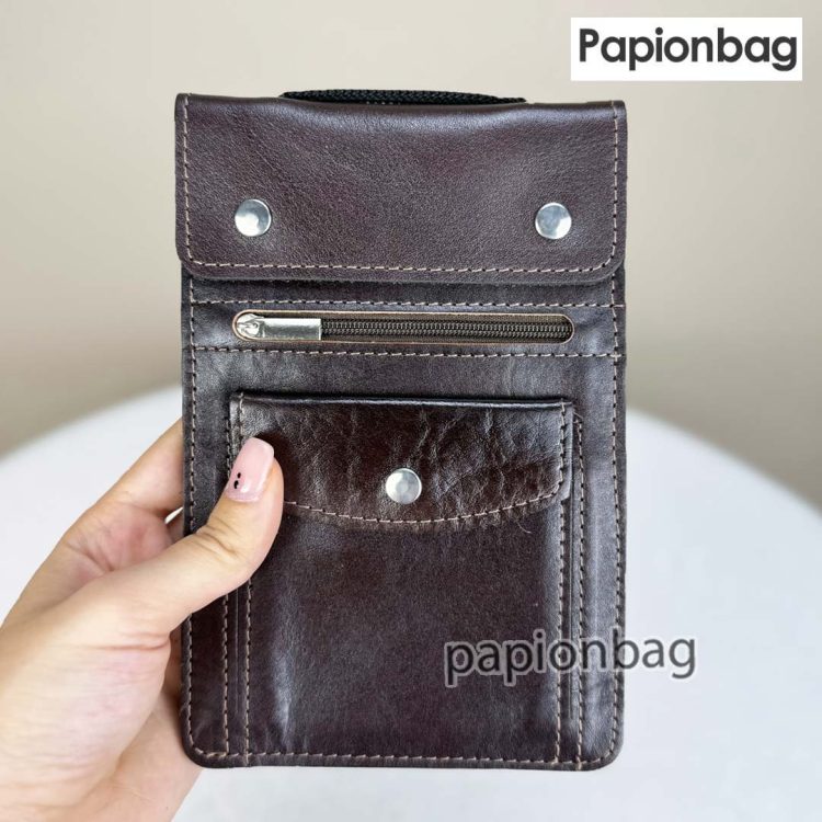 کیف پاسپورتی گردنی چرم طبیعی اعلاء کد993 - تصویر 4