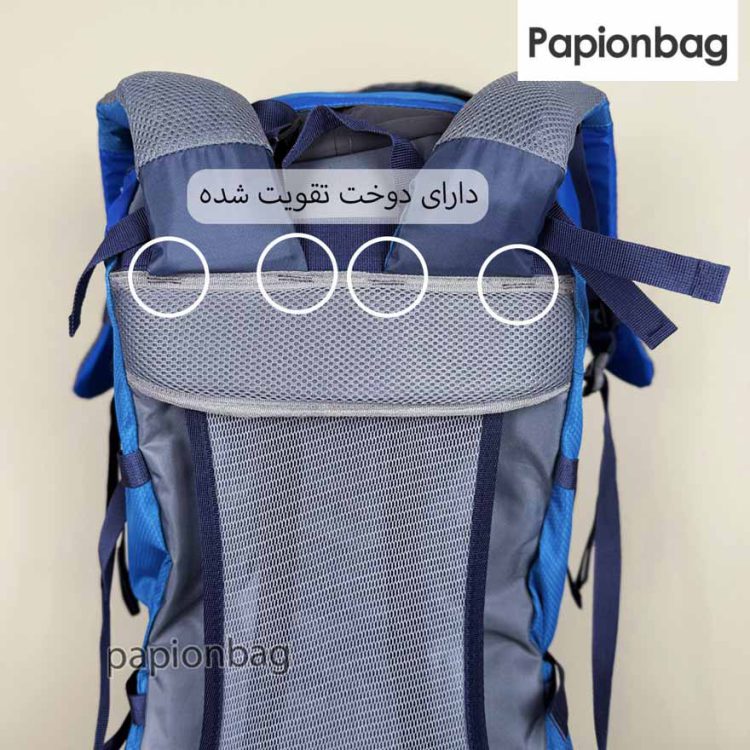 کوله پشتی کوهنوردی حرفه ای فنردار70+10 لیتری دیوتر (duter) کد1049 - تصویر 6