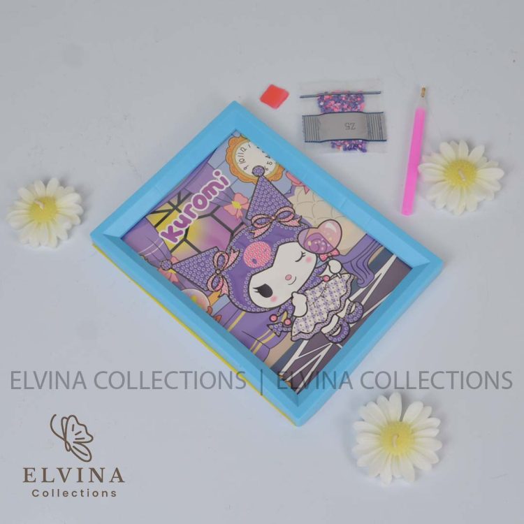 نقاشی الماسی کرومی قاب‌دار سایز 14 × 18 کد 1428 - تصویر 6
