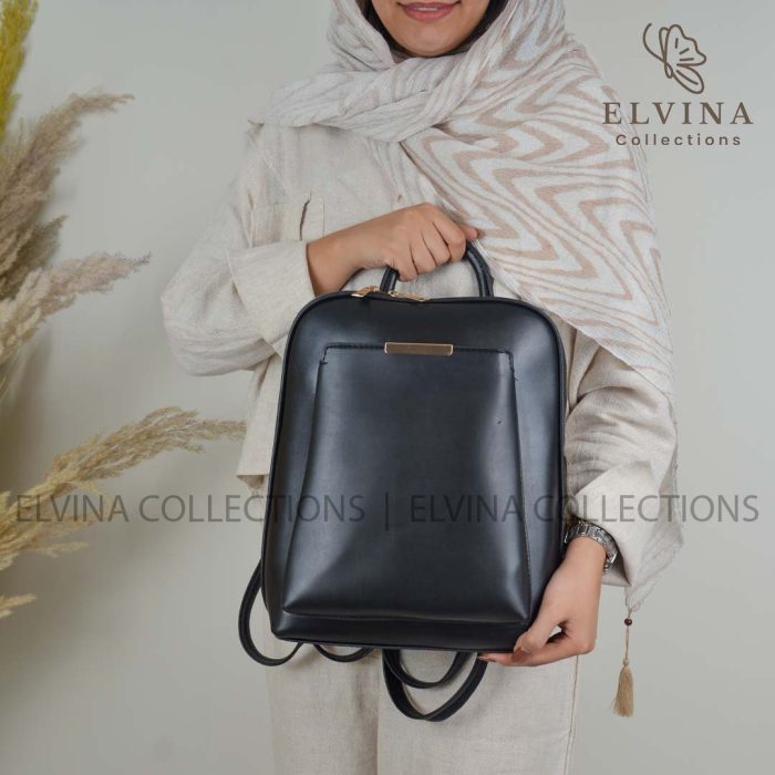 کوله دانشجویی دخترانه شیک کد1229 مناسب کلاسور - تصویر 12