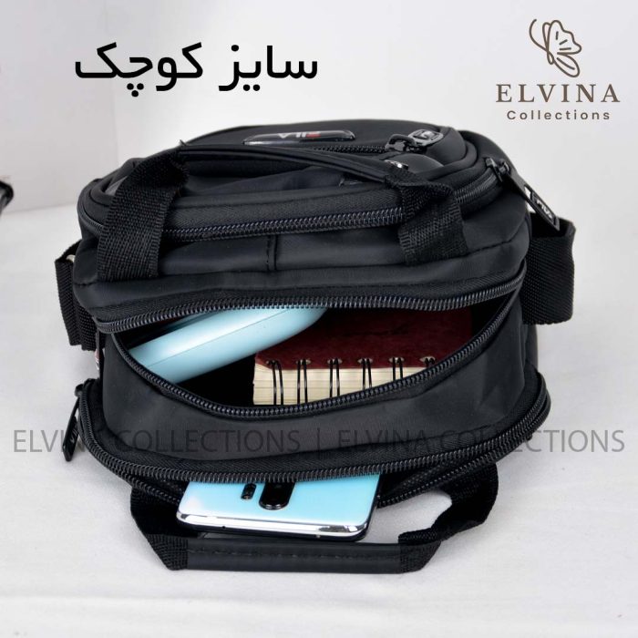 کیف دوشی برزنتی فیلا کد1131 دارای دو سایز - تصویر 5