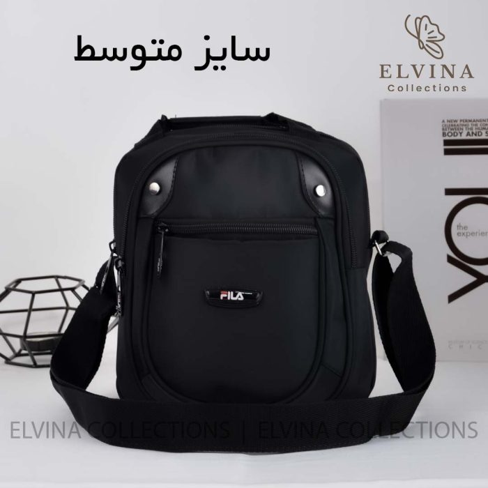 کیف دوشی برزنتی فیلا کد1131 دارای دو سایز - تصویر 9