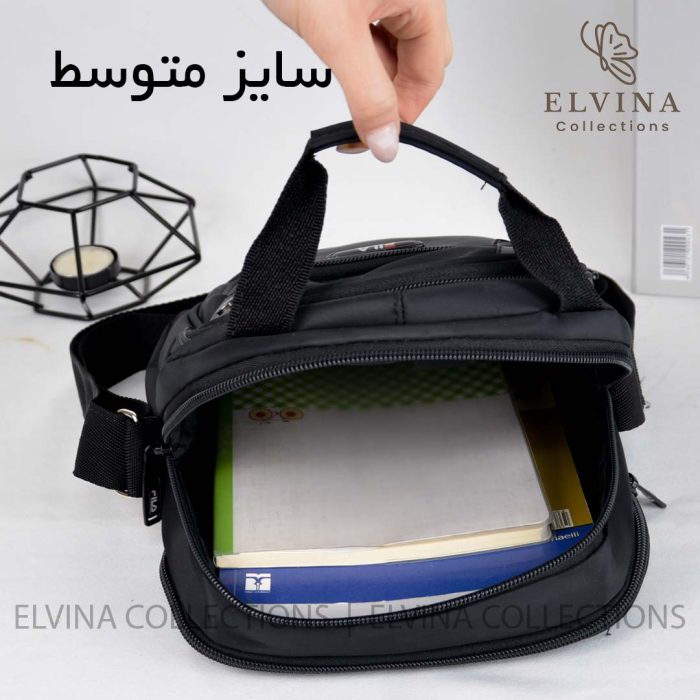 کیف دوشی برزنتی فیلا کد1131 دارای دو سایز - تصویر 8