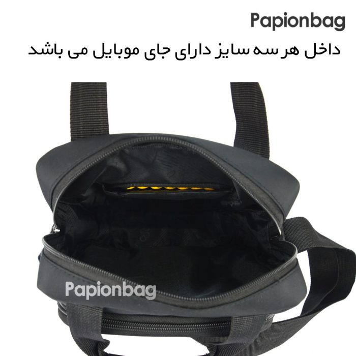 کیف دوشی برزنتی benetton (دارای سه سایز) کد202 - تصویر 7