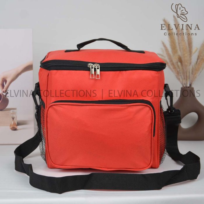 کیف غذا عایق دار (کول بگ) مناسب سفر و کارمندان دارای بند دوشی کد1650 - تصویر 8