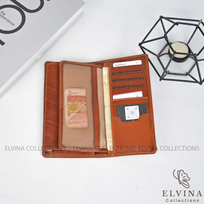 کیف پول کتی چرم طبیعی TOMMY کد 1728 - تصویر 10