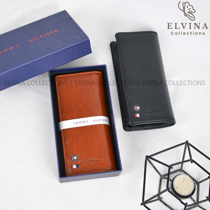 کیف پول کتی چرم طبیعی TOMMY کد 1728 - تصویر 2