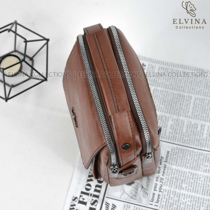 کیف دوشی سایز متوسط Milano کد 1675 چرم مصنوعی اعلاء مناسب روزمره - تصویر 18
