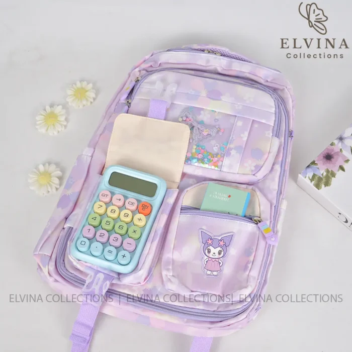 کیف مدرسه در یخچالی آکواریومی کرومی کد 1752 - تصویر 17