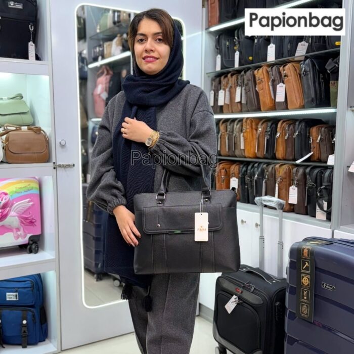 کیف چرم اداری زنانه کد427 - تصویر 4