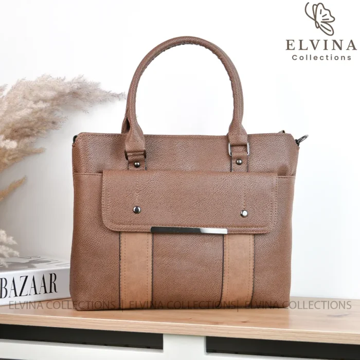 کیف چرم اداری زنانه کد427 - تصویر 3
